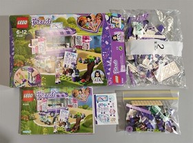 Lego 41332 Friends Emma's Art Stand 100% Complete (Original Box & Instructions)