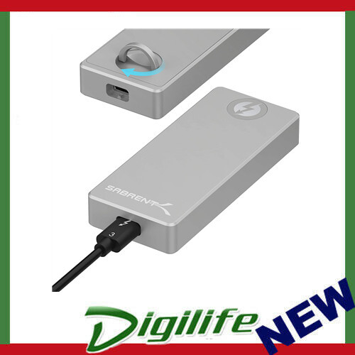 Sabrent Thunderbolt Certified NVMe SSD Tool-Free Solid