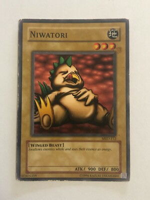 moderately played yugioh card Yugioh card MRD-112 Niwatori Moderately Played