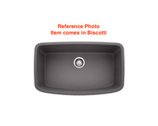 Blanco Valea 32" Undermount Single Basin SILGRANIT Kitchen Sink - 441612