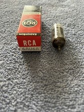 RCA--RADIO/TELEVISION ELECTRON TUBE UNTESTED IN BOX 6AU6A