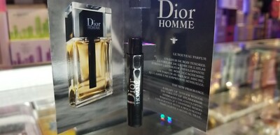 Dior Homme Eau de Toilette For Men 0.03 fl oz 1ml Spray Mini Travel EDT Vial 