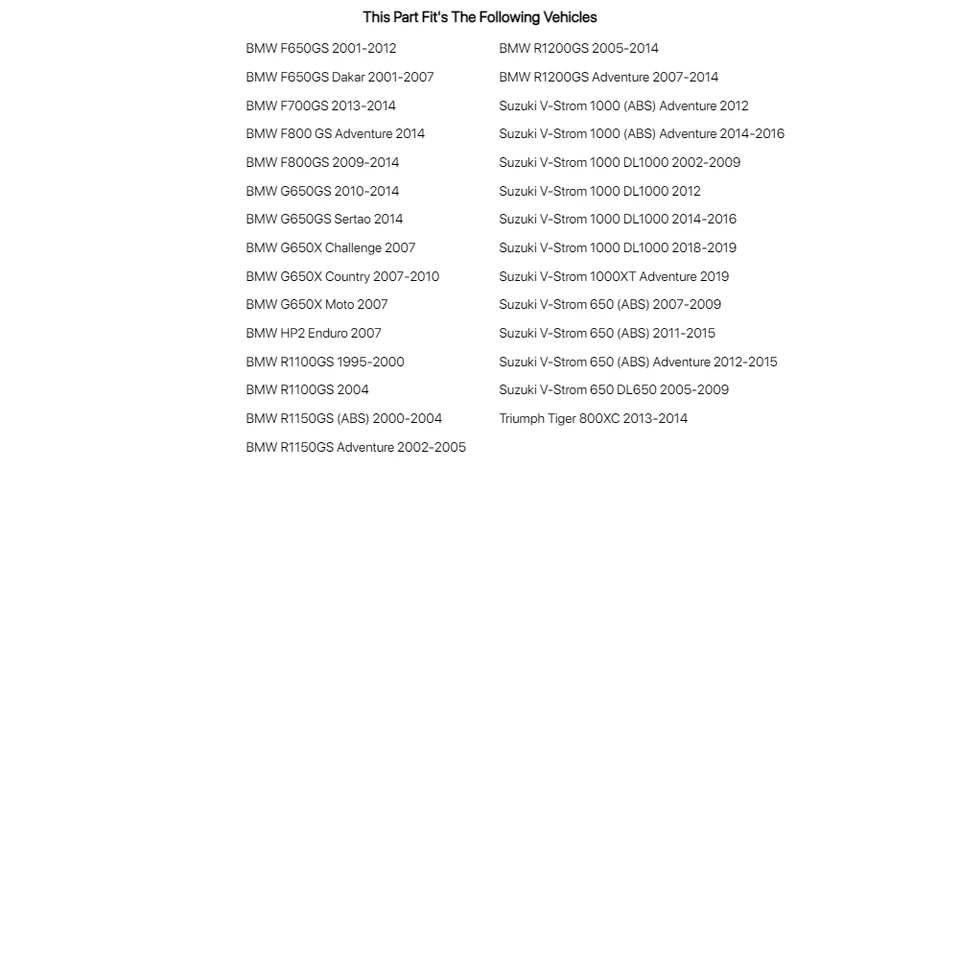 Kit de estriberas Fastway Adventure para motocicleta para BMW R1200GS 2005-2014 Foto 2 de 2