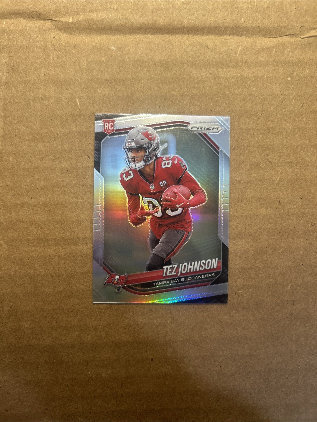 2025 Panini Prizm #381 Tez Johnson Silver