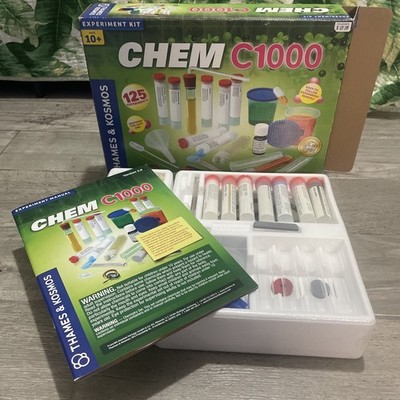 Thames & Kosmos CHEM C1000 Chemistry Experiment Kit Open Box Sealed
