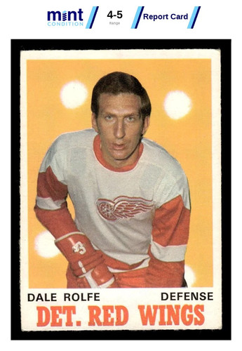 Dale Rolfe #156 1970 O-Pee-Chee card