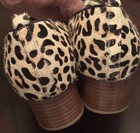 Anthropologie Beatriz Leopard Calfskin Pointed toe Block Heel Size 10 — photo 8