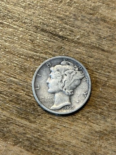 1939S Mercury Dime VF