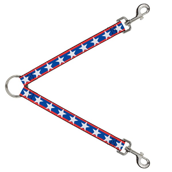 Dog Leash Splitter Stars/Stripes Red/Blue/White (Us Import)-image