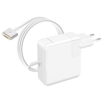 60W Netzteil Ladegerät für MacBook Pro 13'' Funktion 2 mit LED Clip Kabel, weiß