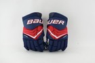 Bauer Vapor Flylite Ice Hockey Gloves Navy/Red/White Senior Size 15 (0702-2010) — photo 4