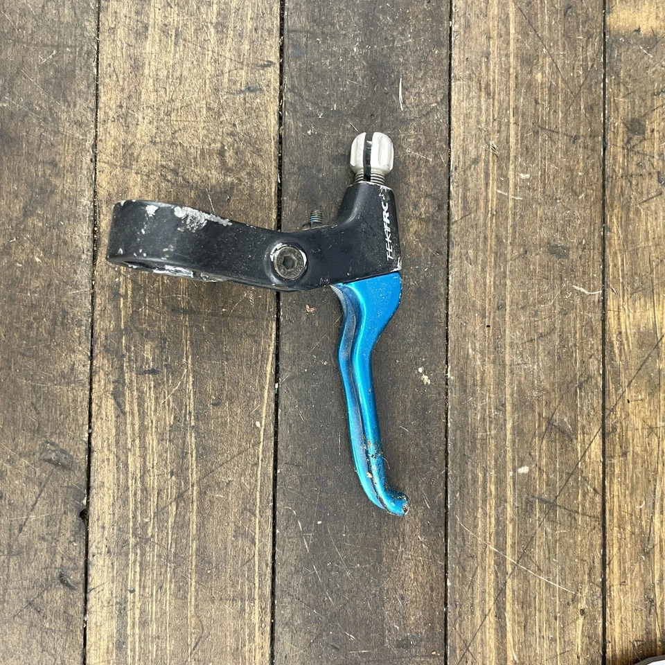 Tektro TK Vintage BMX MTB Alavanca de Freio Liga Azul Direita 85g Peças - Imagem 2 de 4
