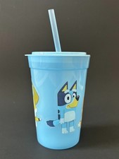 Color Changing BLUEY Cup with Straw for Kids