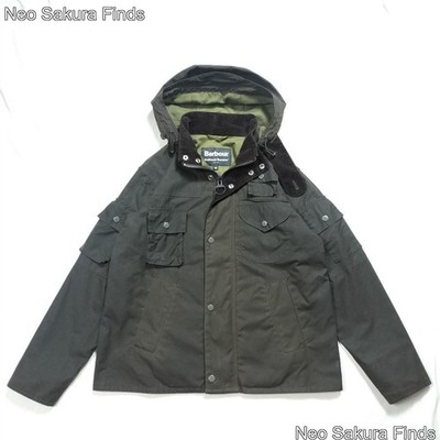 Barbour Engineered Garments Cowen Wax Olive Jacket XS 2019