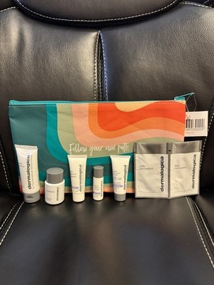 ***Lot of Dermalogica Samples w/Thrive Causemetics Make-Up Bag, New!!***