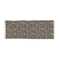 Always Meow Jaguar Leopard Print Light Scarf | Animal Print Wrap Sarong Pashmina