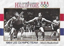 1991 Impel US Olympic Hall Of Fame - 1964 U.S Olympic Team - Mens Basketball 58
