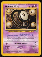 Unown [O] 69/75 Common Neo Discovery Pokemon Unlimited Lightly Played on eBay