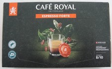 Cafe Royal Switzerland Espresso Forte 50 Pods - For Nespresso Zenius and Gemini 0.20 per lighter