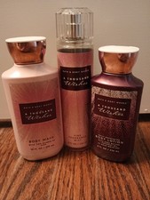 Bath Body Works A Thousand Wishes Body Wash Mist Lotion Set w/ Aloe