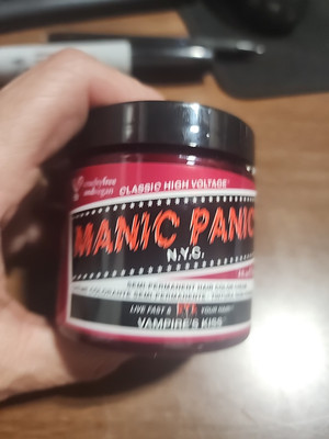 Manic Panic Hair Dye Semi-Permanent Hair Color - Vampire's Kiss 4 Fl Oz
