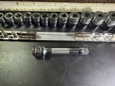 Vintage Snap-on 38 Drive Sae Socket Set W F40b Driver Fx4 Ext Nos Condition