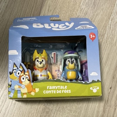 Moose Toys Bluey Fairytale Spielset mit Bluey, Chilli, Bandit, Kunststoff, ab 3+