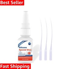 Quick-Dry 30g Silicone Glue - Powerful Waterproof Adhesive for Crafts  Repairs