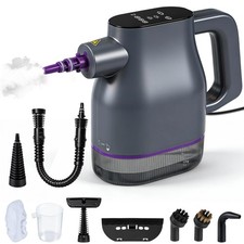 1350W Handheld Steam Cleaner, 15s Rapid Heat-up Portable Cleaners Beige
