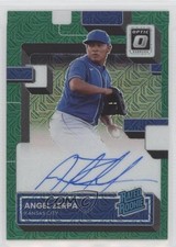 2022 Panini Donruss Optic Green Mojo Prizm 45/88 Angel Zerpa #RRS-AZ Auto 0s1o