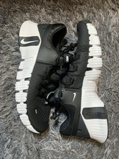 Size 10 Men  s Nike Free Metcon 5 Black White Cross Training Shoes DV3949-001 NEW