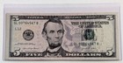 US Five Dollars, 2021, $5 Federal Reserve Note, Low Serial Number — photo 1