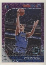2019-20 Panini NBA Hoops Premium Stock Purple Disco Prizm Dwight Powell #45 07e0