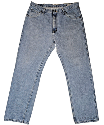 Vintage Wrangler Jeans Men 36x30 Blue Denim Straight Leg Classic 