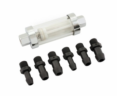 9706 Mr. Gasket Clearview Inline Fuel Filter
