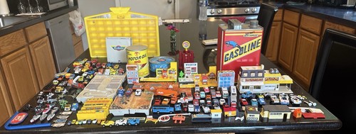 Lot Micro Machines Mini Secrètes - Voitures Miniatures US Anciennes - Ideal