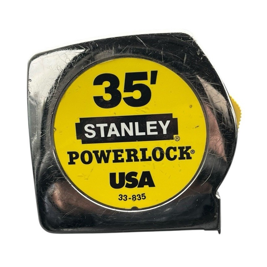 Stanley PowerLock 33-835 35 ft Measuring Tape Locking Belt C