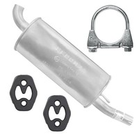 Auspuff Endtopf SchalldäMpfer Ford Fiesta V 5 MK5 1.6I 1.4 Tdci SchräGheck
