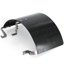 Universal Stainless Steel Air Intake Filter Cover Heat Shield Fits for 2.5-3.5