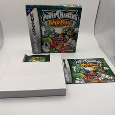 Power Rangers Wild Force THQ Game Boy Advance Box Manual Included