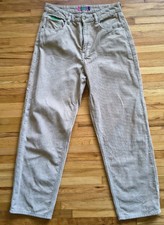 Empyre Tori 90s Khaki Corduroy Skate Loose Fit Baggy Pants Womens Size 10