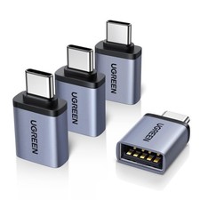 UGREEN USB C to USB Adapter 4 Pack, 10Gbps USBC Male to USB 3.2 Female Adapter
