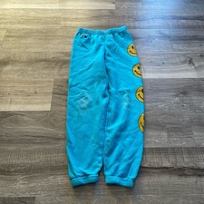 Youth Aviator Nation, Size 12 Smiley Face Sweatpants  
