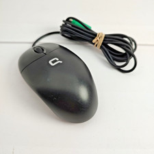 Vintage Compaq PS/2 Mechanical Ball Wheel Mouse MOAFKC Wired