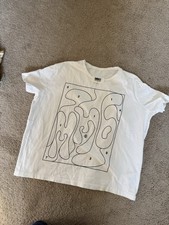 Maison Margiela Women's MM6 Graphic Numbers T Shirt Small