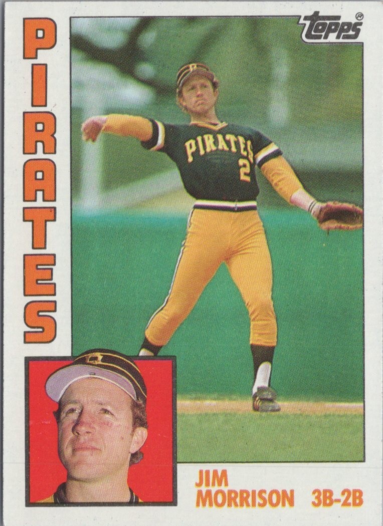 1984 Topps #44 Jim Morrison