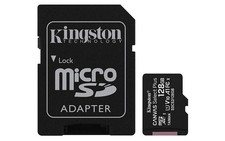 Kingston 128GB microSDXC Canvas Select Plus 0.60 x 0.40 x Inches", Black