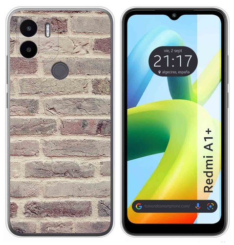 Cover Per Xiaomi Redmi A1+/A1 Plus 4G Con Vetro Temperato – Custodia Hard PC + Morbido TPU Trasparente – Protezione Completa - 3