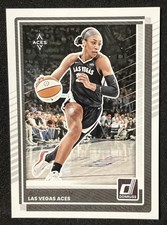 2025 Panini Donruss WNBA Aja Wilson Base #82 - Las Vegas Aces