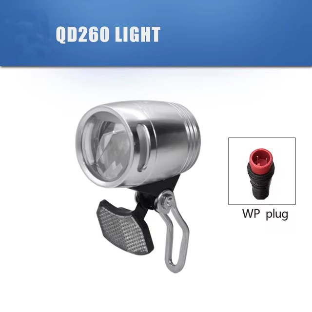 6v-60v Front Light 40lux/100lux Headlight Sm/wp Plug For E-b